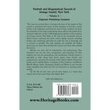 Portrait and Biographical Record of Orange County, New York, Volume III back cover