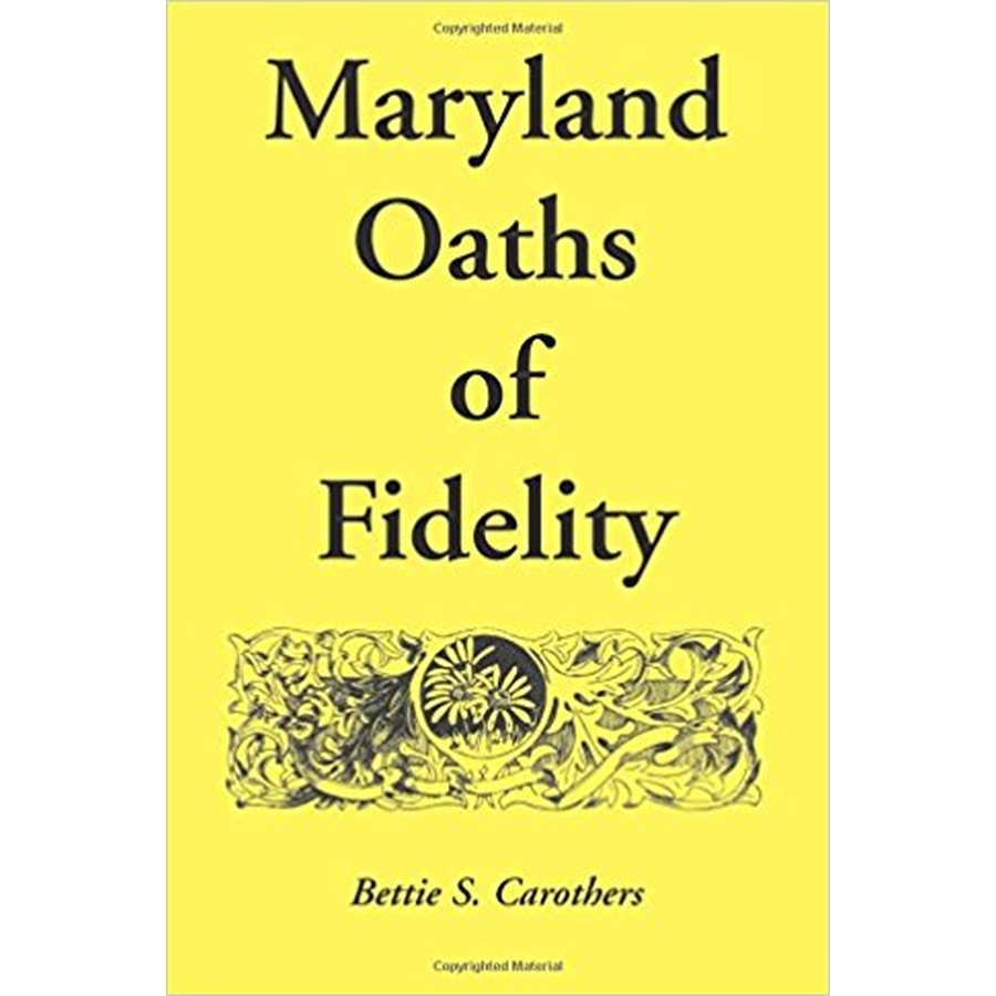 Maryland Oaths of Fidelity