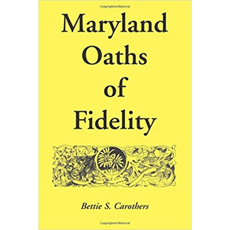 Maryland Oaths of Fidelity
