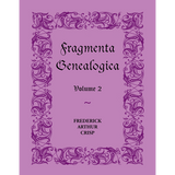 Fragmenta Genealogica, Volume 2