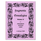 Fragmenta Genealogica, Volume 13