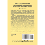 Journal of Jonathan Belcher, the First-Known, American-Born Freemason back cover