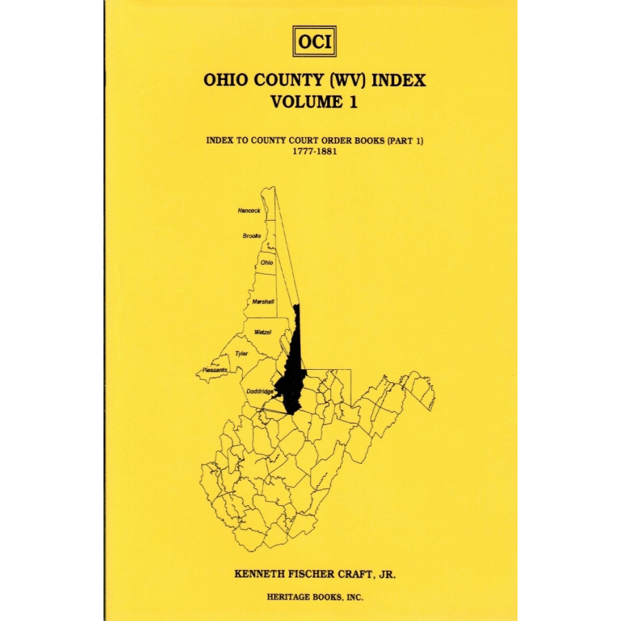 Ohio County (West Virginia) Index, Volume 1