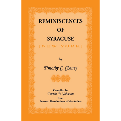 Reminiscences of Syracuse