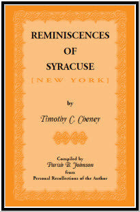 Reminiscences of Syracuse