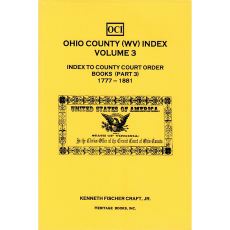 Ohio County (West Virginia) Index, Volume 3