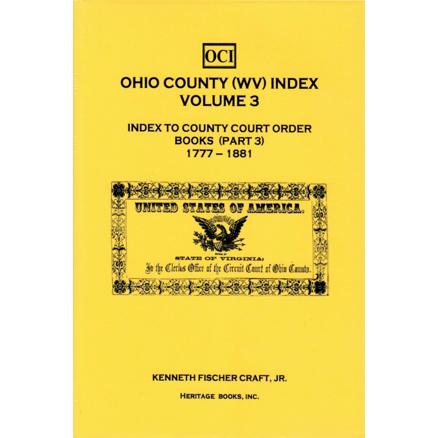 Ohio County (West Virginia) Index, Volume 3