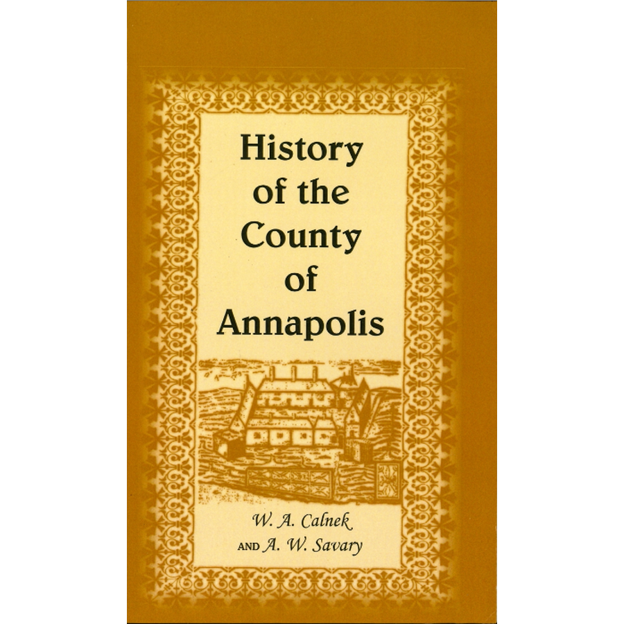 History of the County of Annapolis [Canada]