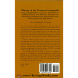 History of the County of Annapolis [Canada] back cover