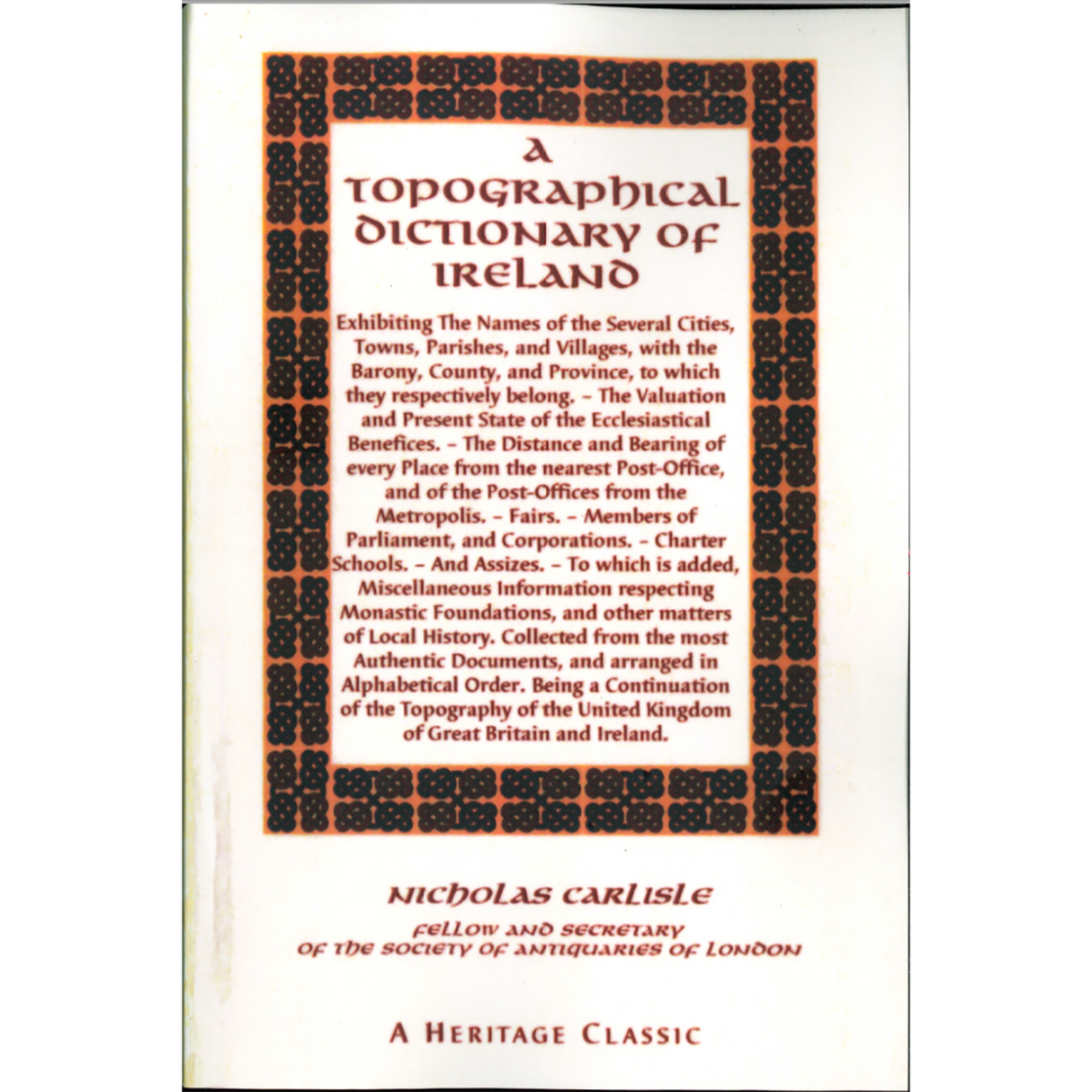 A Topographical Dictionary of Ireland
