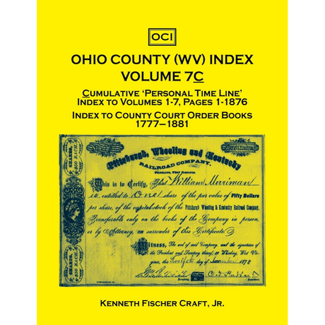Ohio County (West Virginia) Index, Volume 7C