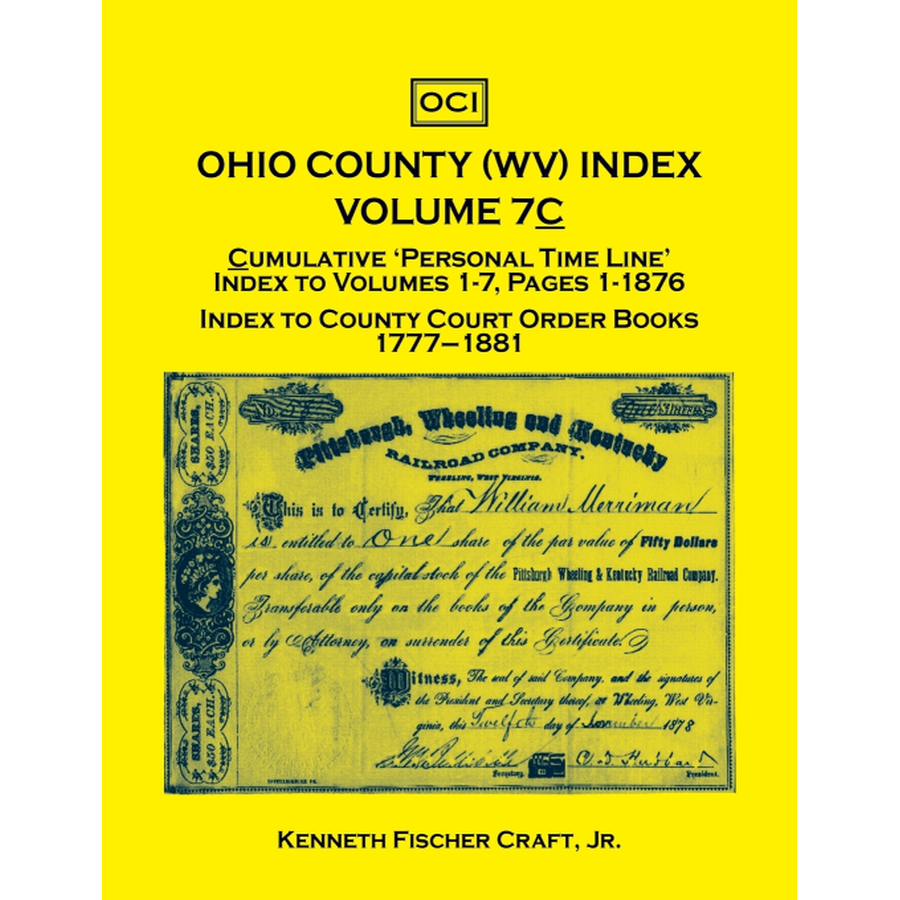 Ohio County (West Virginia) Index, Volume 7C