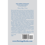 The Corwin Genealogy (Curwin, Curwen, Corwine) in the United States back cover