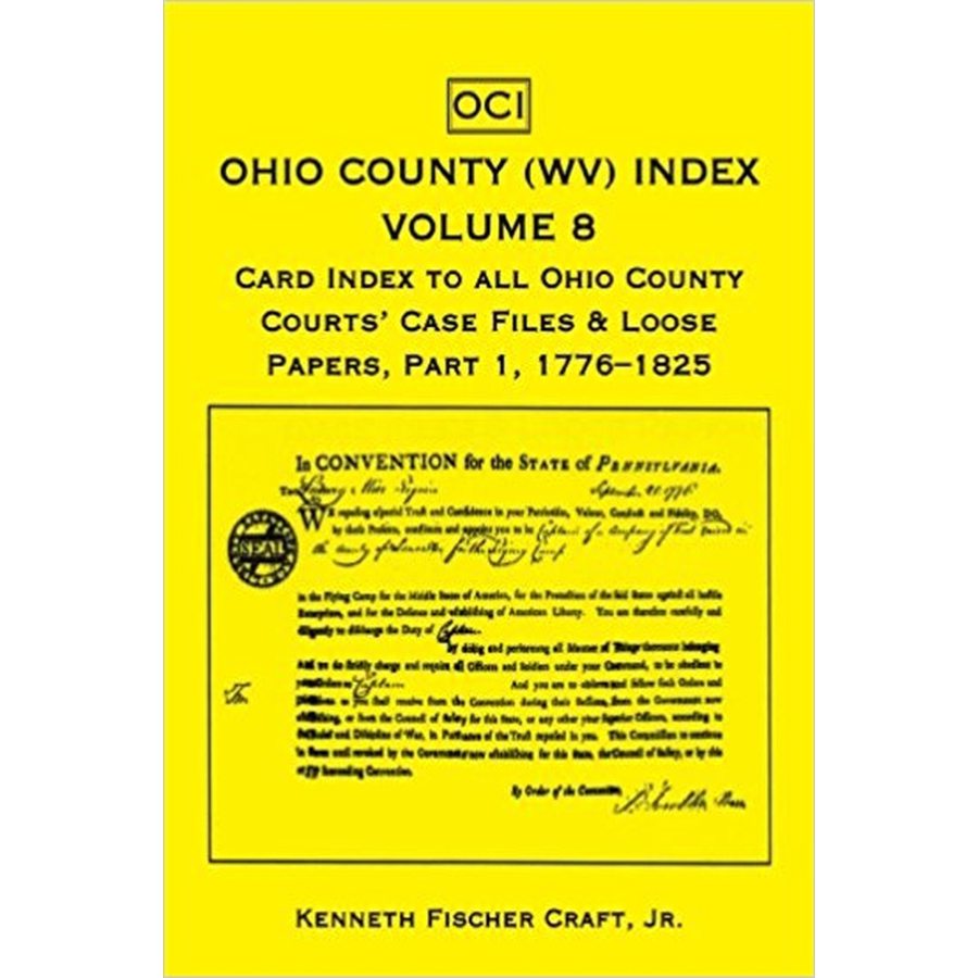 Ohio County (West Virginia) Index, Volume 8