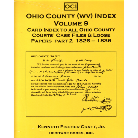 Ohio County (West Virginia) Index, Volume 9