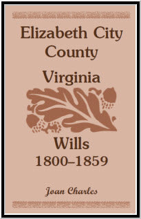 Elizabeth City County, Virginia Wills, 1800-1859