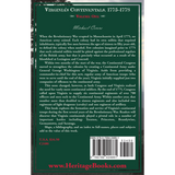 Virginia's Continentals, 1775-1778, Volume One back cover