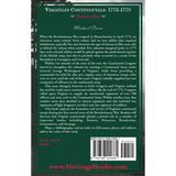 Virginia's Continentals, 1775-1778, Volume One back cover