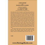 A Brief History of Baldwin County, Alabama back cover
