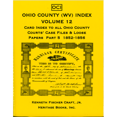 Ohio County (West Virginia) Index, Volume 12