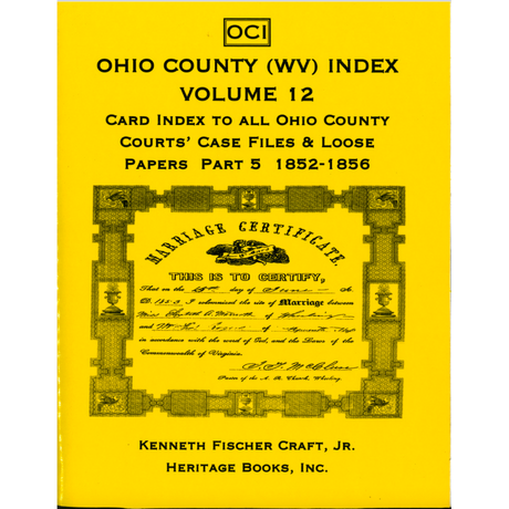 Ohio County (West Virginia) Index, Volume 12