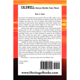 Caldwell [Sumner County]: Kansas Border Cow Town back cover