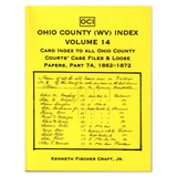 Ohio County (West Virginia) Index, Volume 14, part A