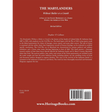 The Marylanders: Without Shelter or a Crumb, Revised Edition back cover
