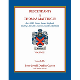 Descendants of Thomas Mattingly, Volume 1