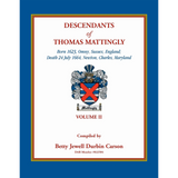 Descendants of Thomas Mattingly, Volume 2