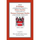 From D'Aubigny of Normandy, France to Robert Durbin of England and Thomas Christoper Durbin of Baltimore, Maryland