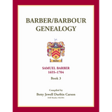 Barber/Barbour Genealogy: Samuel Barber, the Immigrant 1655-1704