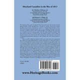 Maryland Casualties in the War of 1812 back cover