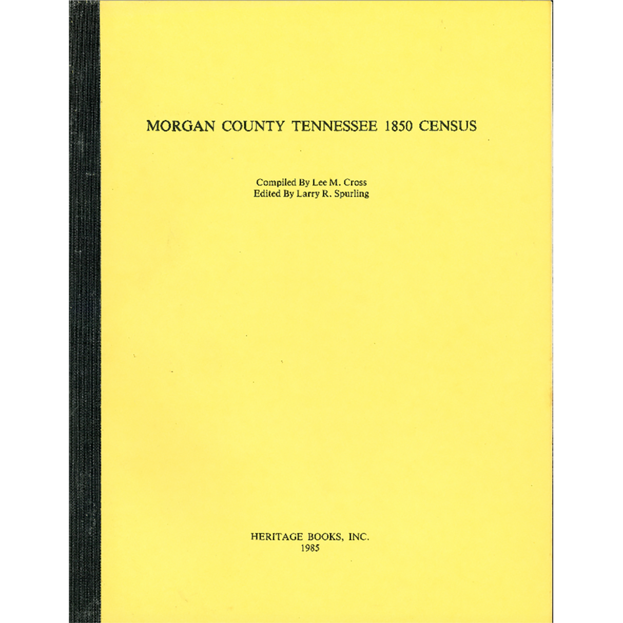 1850 Morgan County, Tennessee Census