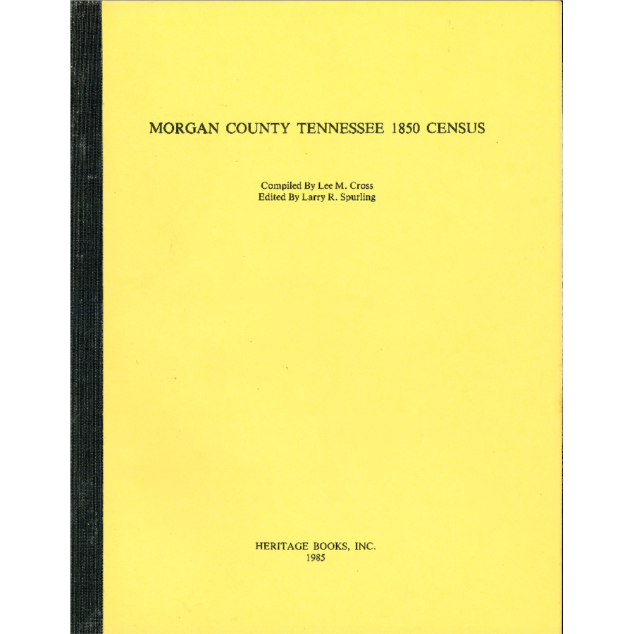 1850 Morgan County, Tennessee Census