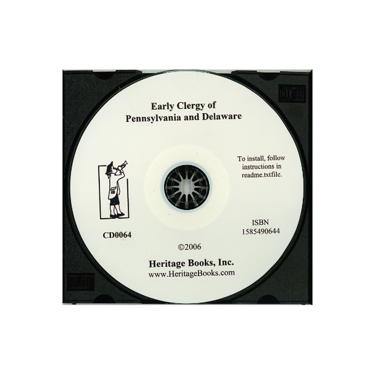 CD-Early Clergy of Pennsylvania and Delaware