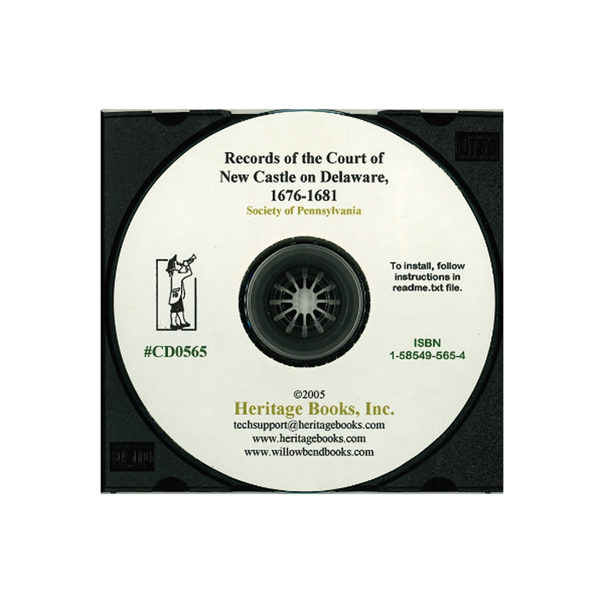 CD-Records of the Court of New Castle on Delaware, 1676-1681