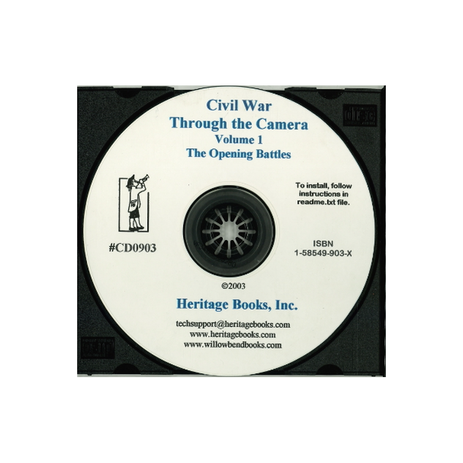 CD-The Photographic History of the Civil War in Ten Volumes, Volume 1: The Opening Battles