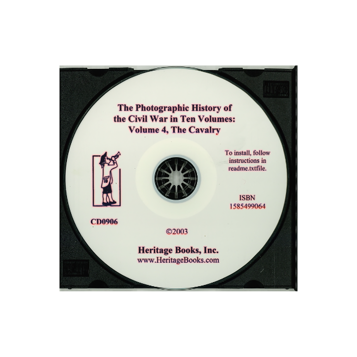 CD-The Photographic History of the Civil War in Ten Volumes, Volume 4: The Cavalry