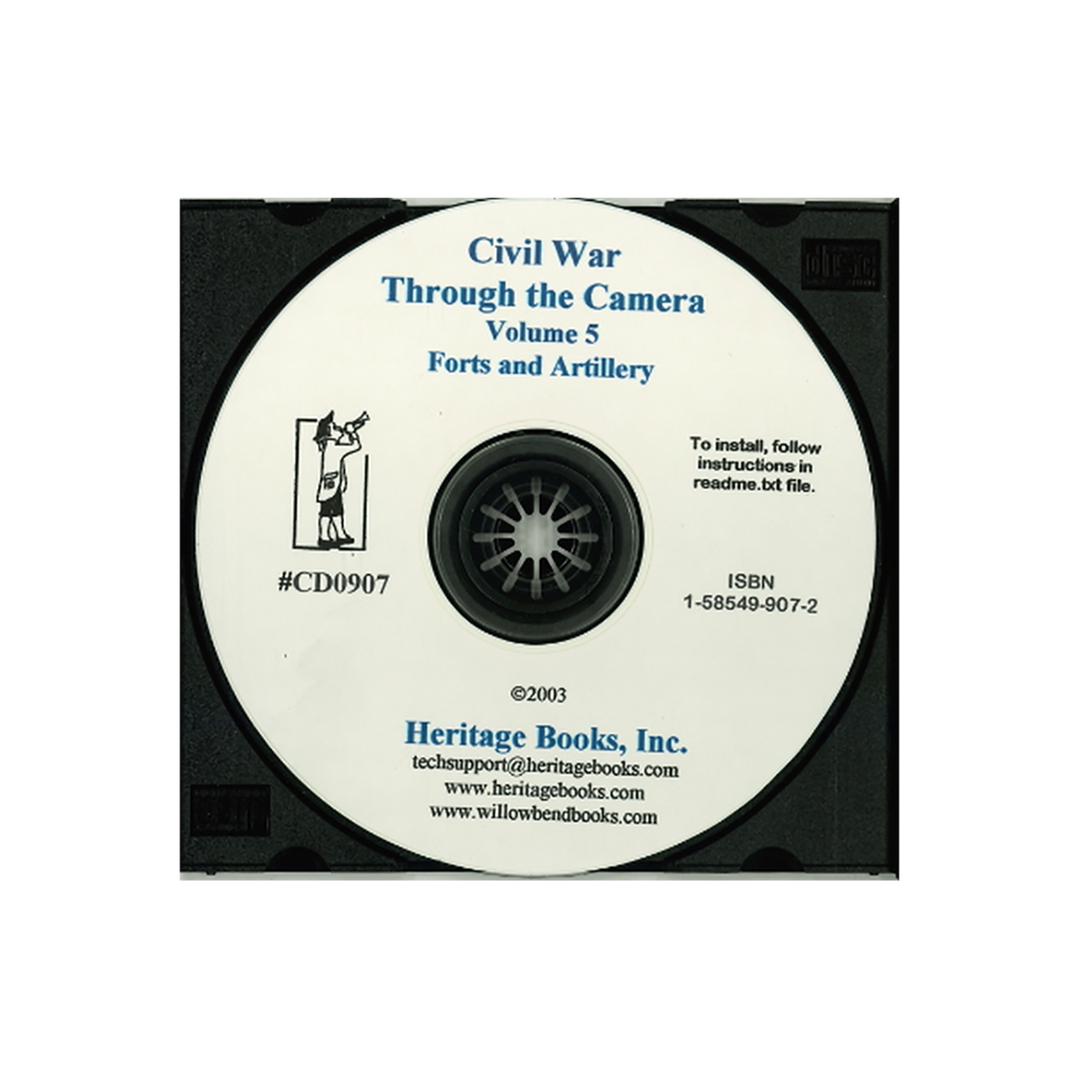 CD-The Photographic History of the Civil War in Ten Volumes, Volume 5: Forts and Artillery