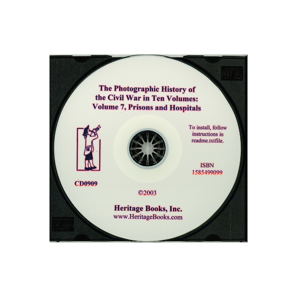 CD-The Photographic History of the Civil War in Ten Volumes, Volume 7: Prisons and Hospitals