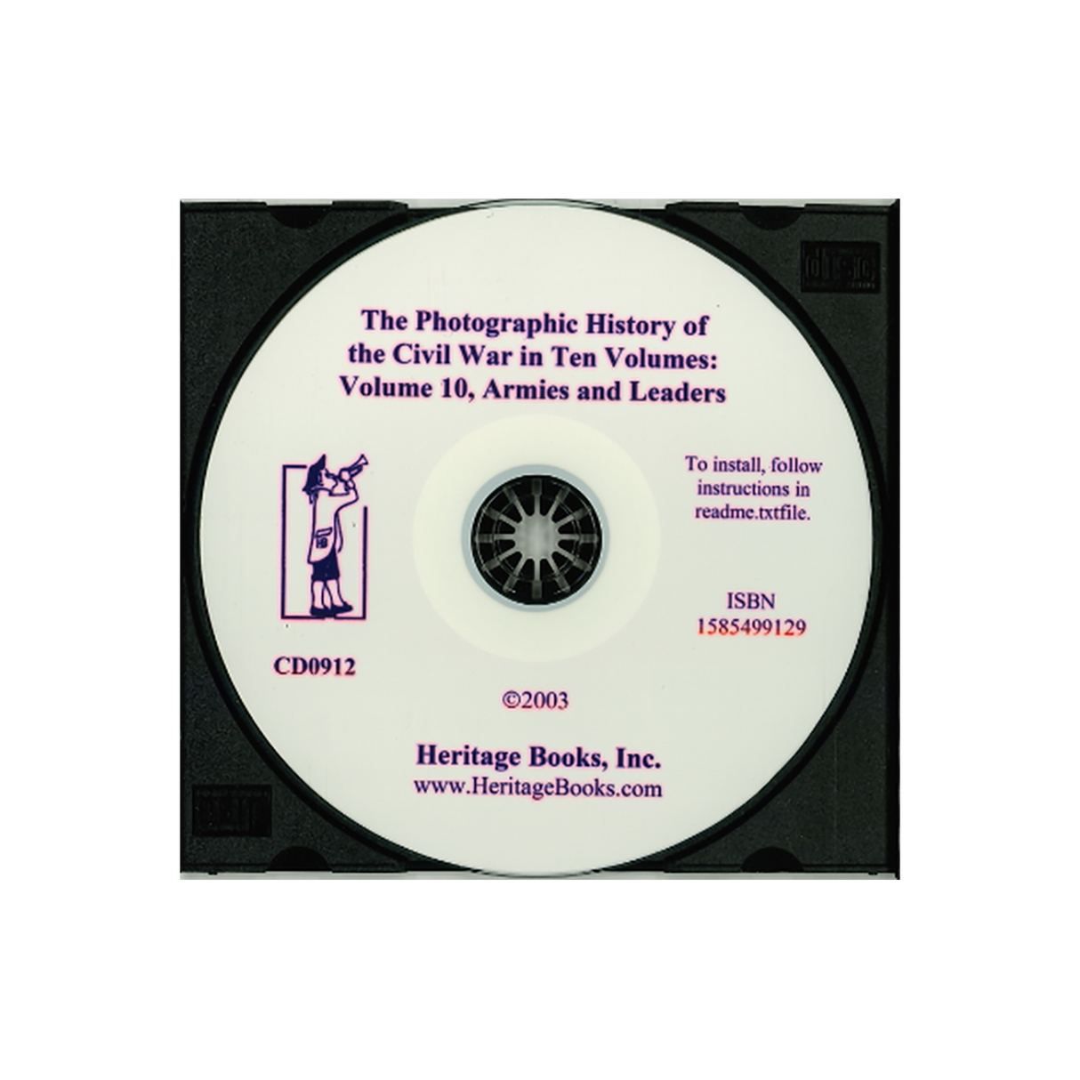 CD-The Photographic History of the Civil War in Ten Volumes, Volume 10: Armies and Leaders