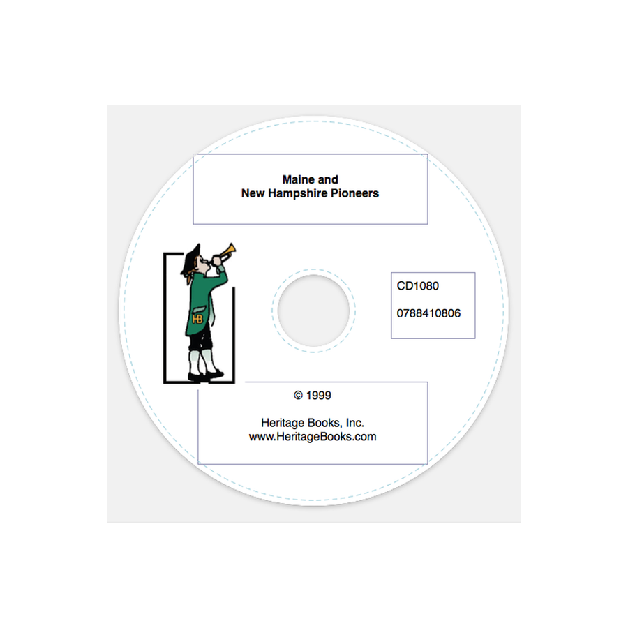 CD-Maine and New Hampshire Pioneers