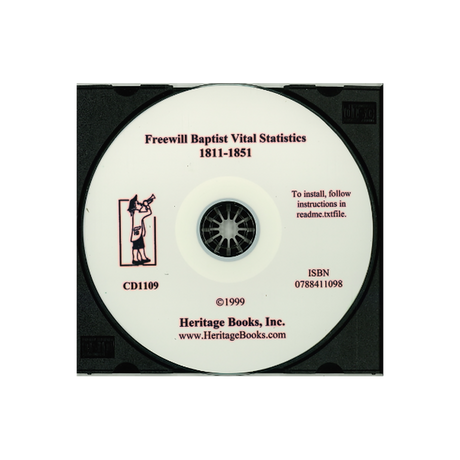 CD-Freewill Baptist Vital Statistics, 1811-1851