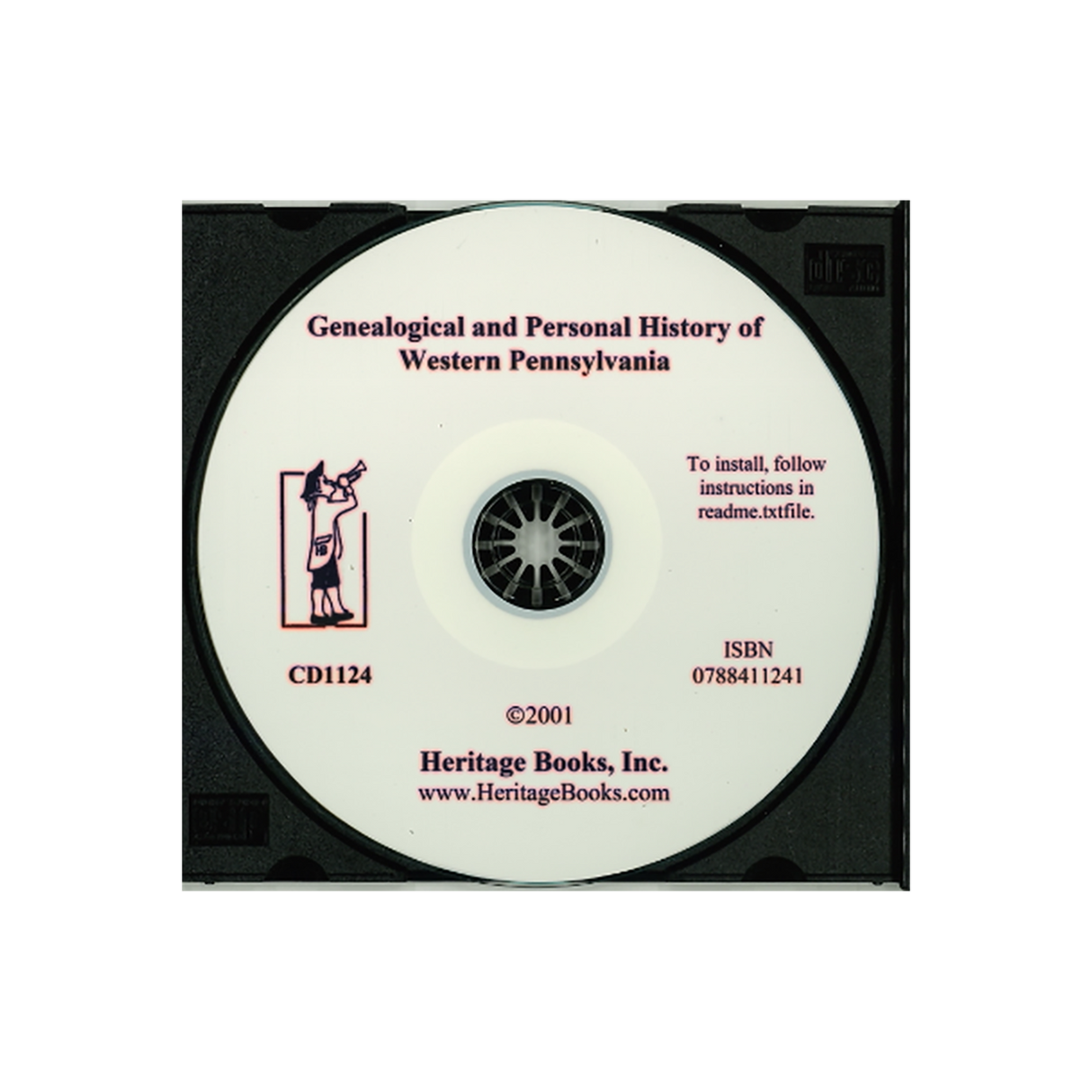 CD-Genealogical and Personal History of Western Pennsylvania