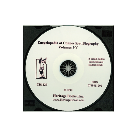 CD-Encyclopedia of Connecticut Biography, Volumes I-V