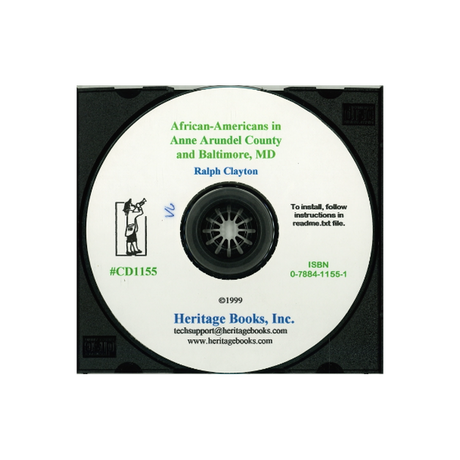 CD-African-Americans in Anne Arundel County and Baltimore, Maryland