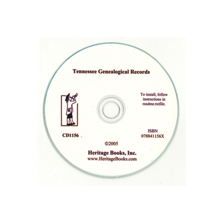 CD-Tennessee Genealogical Records