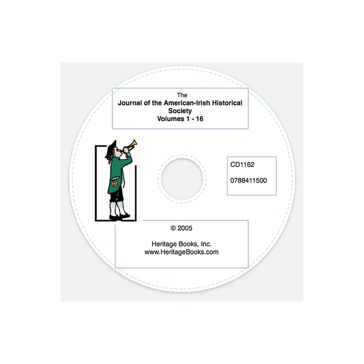 CD-The Journal of the American-Irish Historical Society, Volumes 1-16
