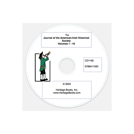 CD-The Journal of the American-Irish Historical Society, Volumes 1-16